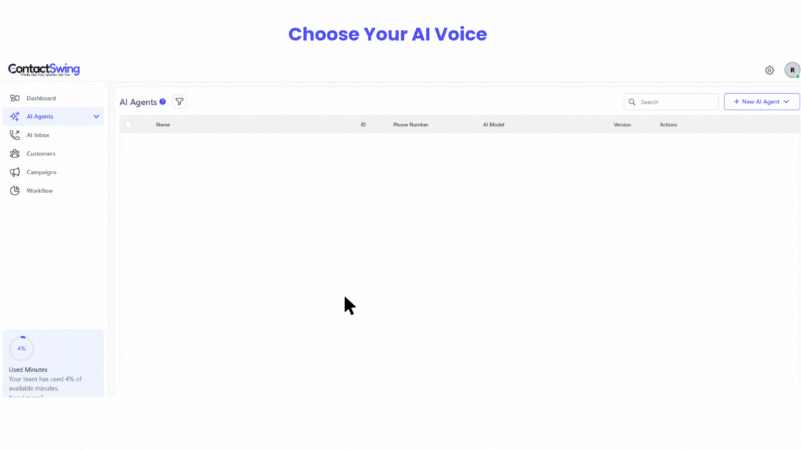 choose your ai voice